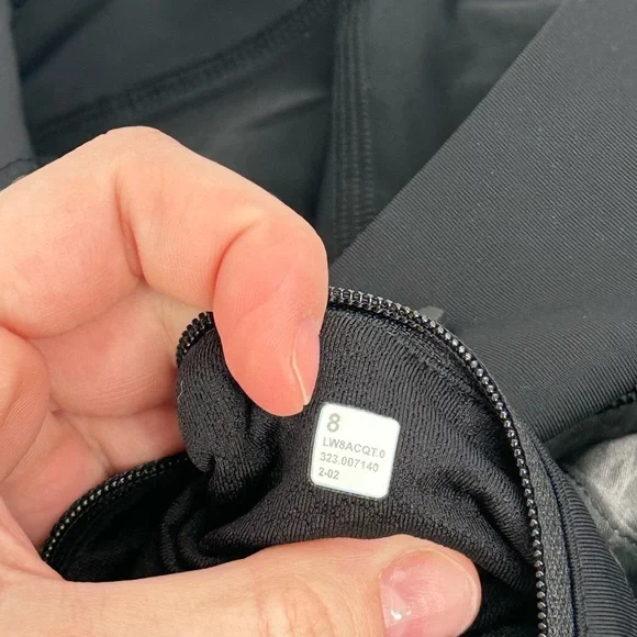 Lululemon Pace Rival Mid-Rise Long Skirt Motion Vista Black Multi Size 8 - Picture 11 of 11